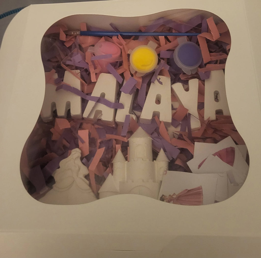Paint your name Birthday Box