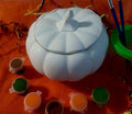 Paintable Pumpkin Jar