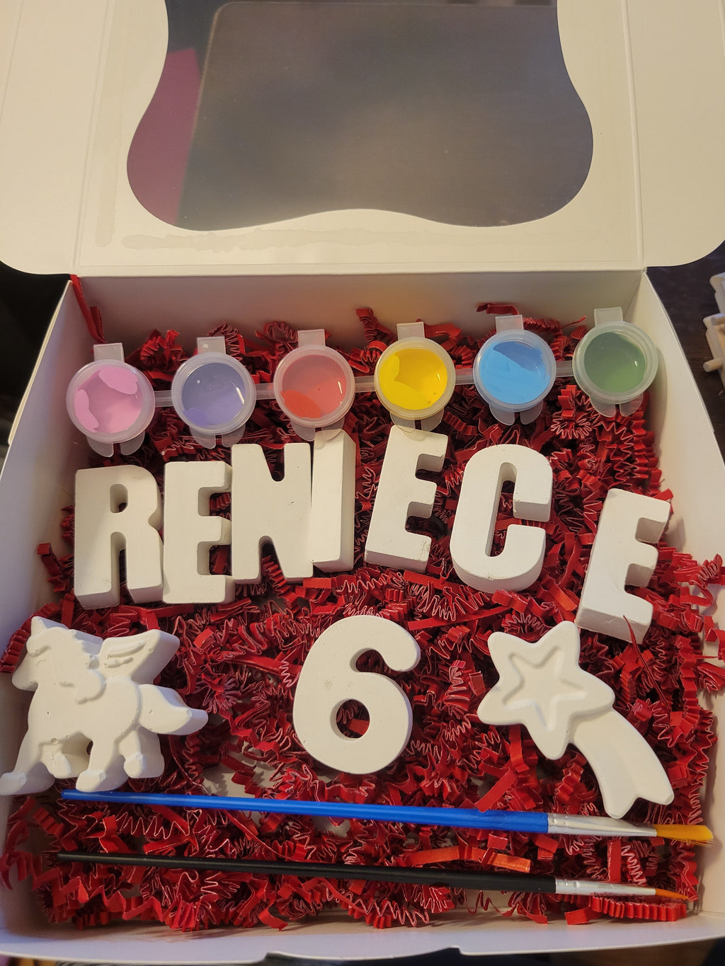 Paint your name Birthday Box