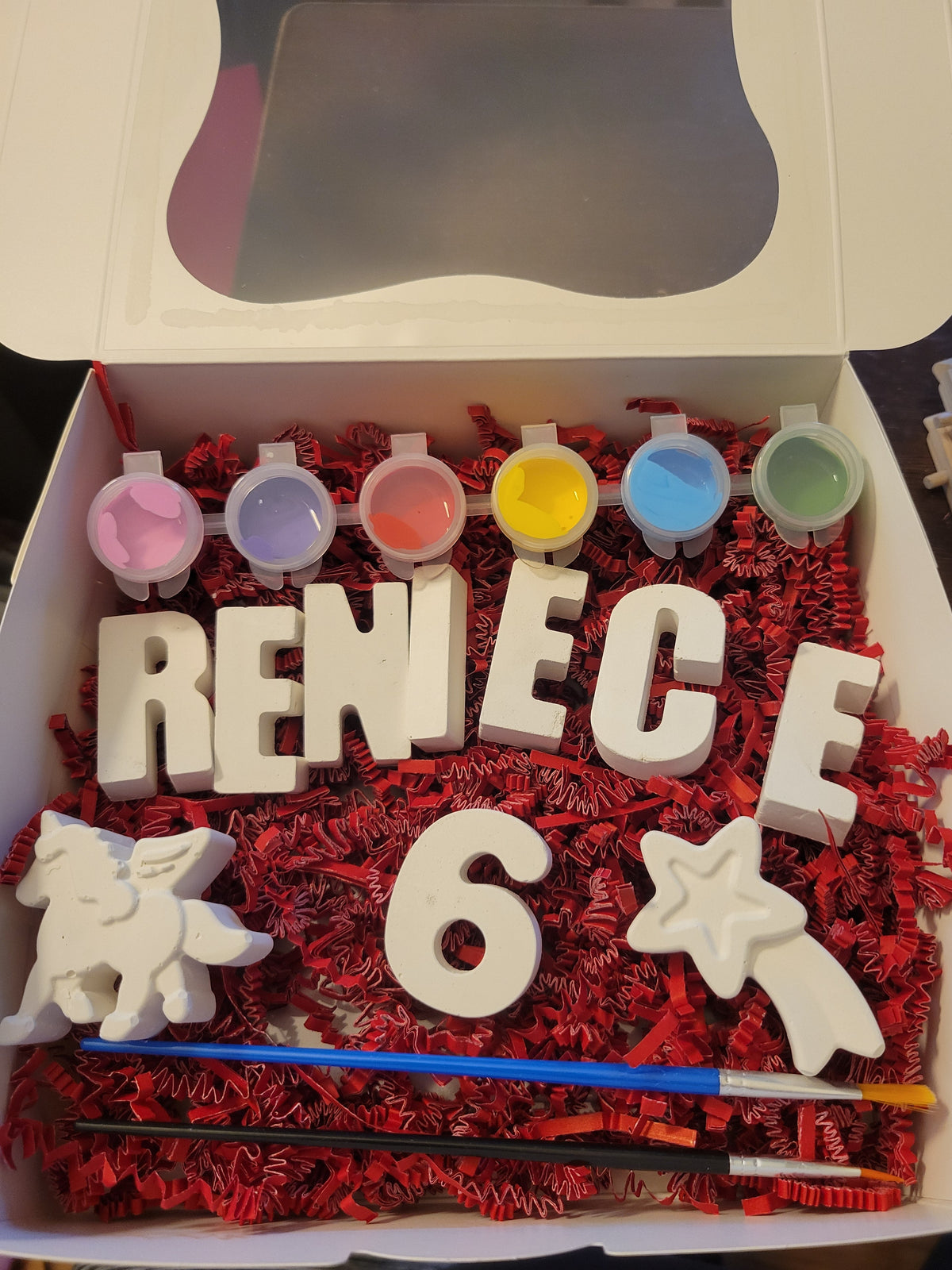Paint your name Birthday Box
