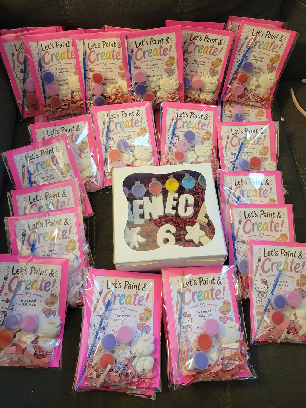 Paint your own Birthday Favor