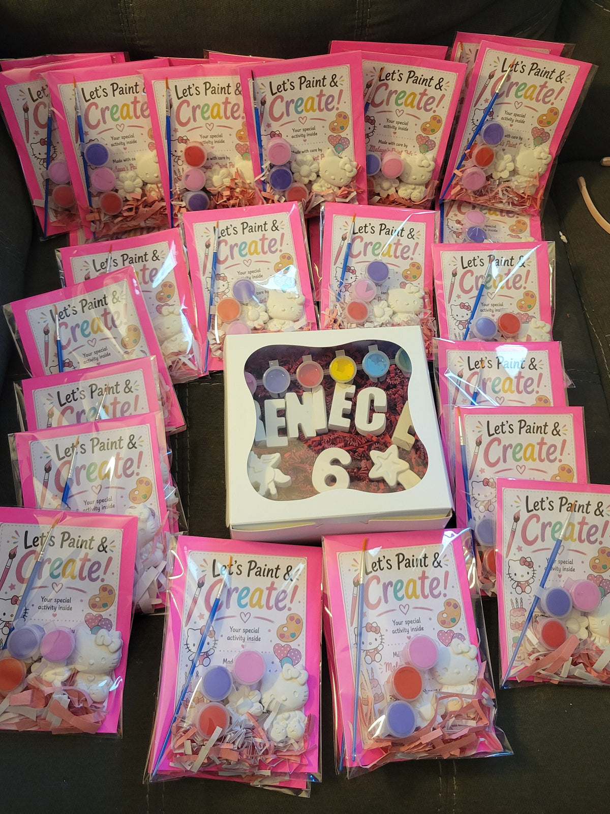 Paint your own Birthday Favor